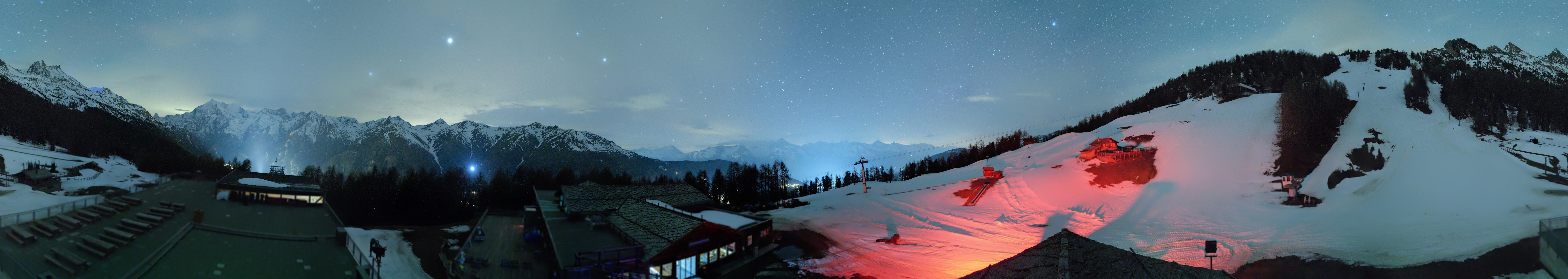 Archiv Foto Webcam Hannigalp Nord, Grächen im Wallis