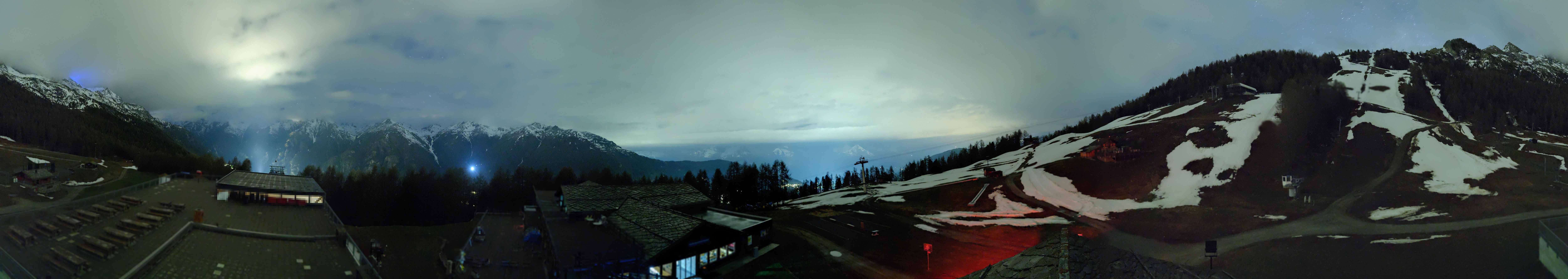 Archiv Foto Webcam Hannigalp Nord, Grächen im Wallis