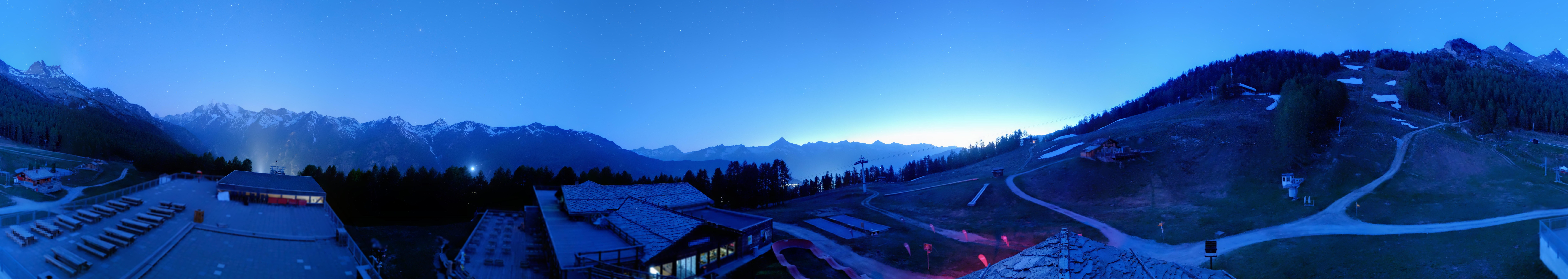 Archiv Foto Webcam Hannigalp Nord, Grächen im Wallis