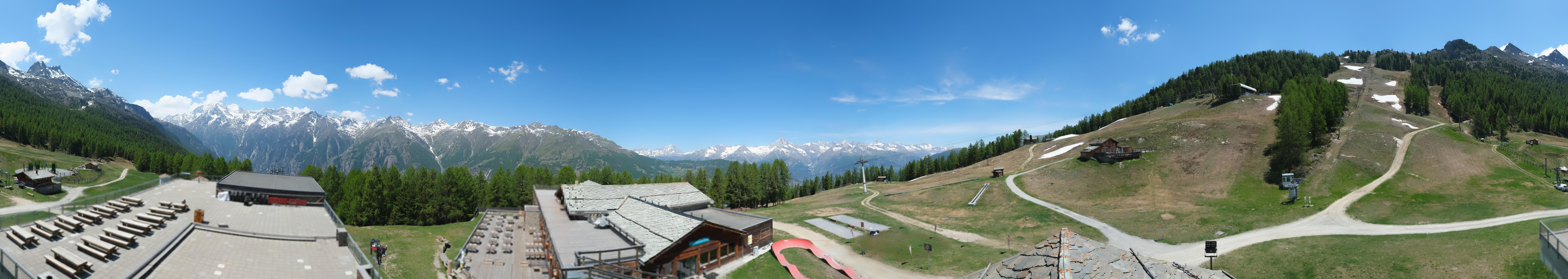 Archiv Foto Webcam Hannigalp Nord, Grächen im Wallis