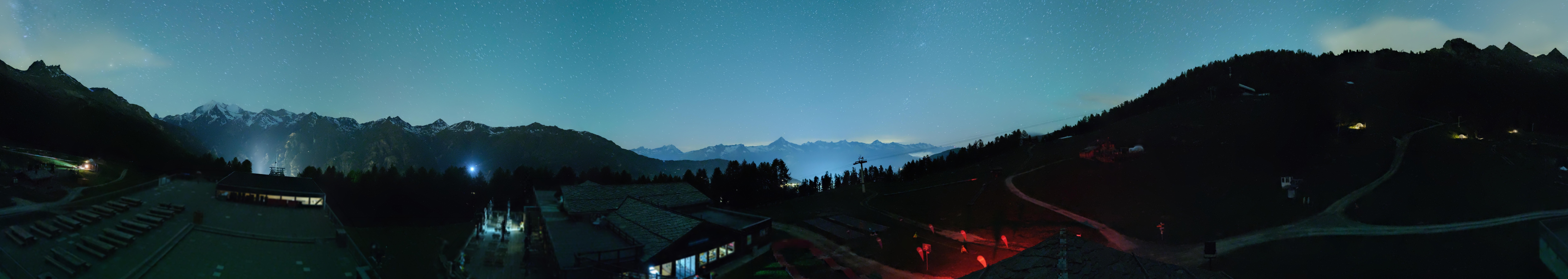 Archived image Webcam north "Hannigalp", Grächen in Valais