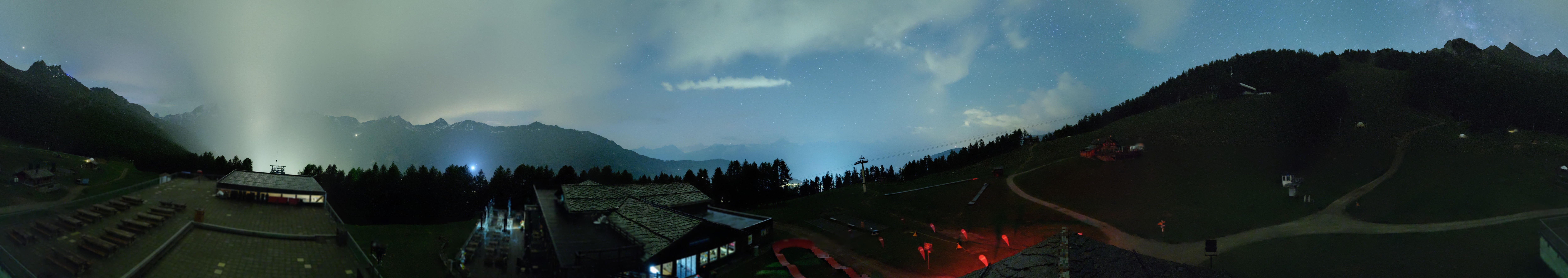 Archiv Foto Webcam Hannigalp Nord, Grächen im Wallis