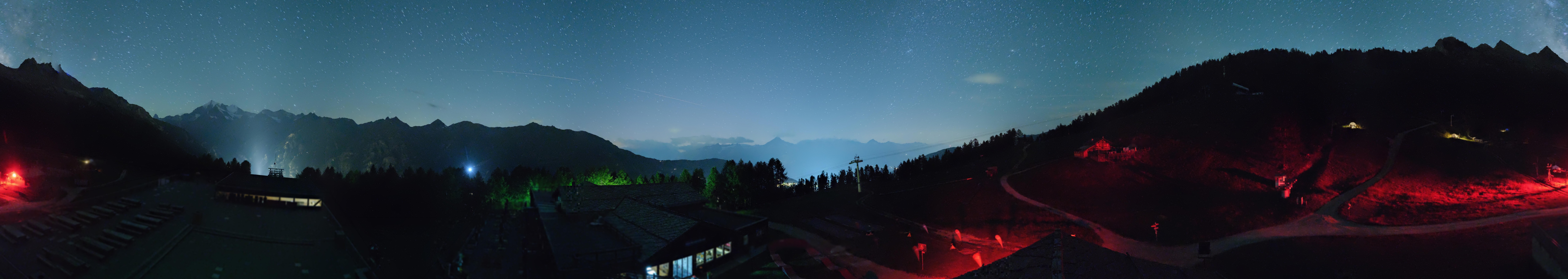 Archiv Foto Webcam Hannigalp Nord, Grächen im Wallis
