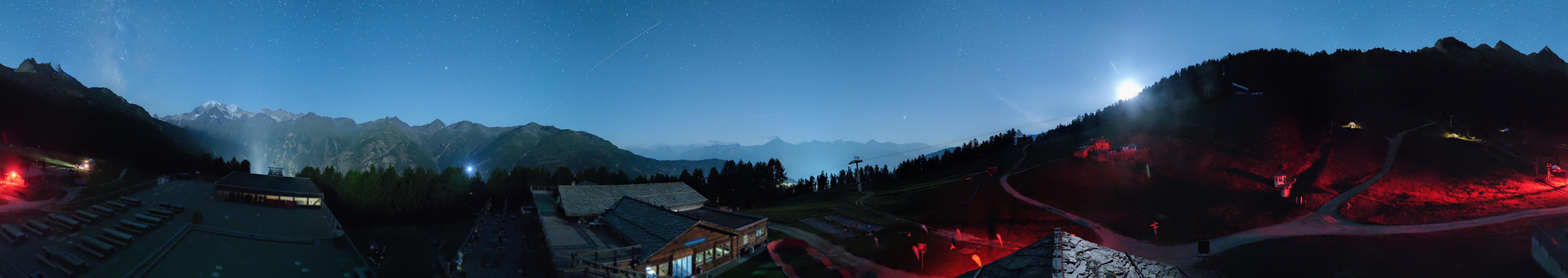 Archiv Foto Webcam Hannigalp Nord, Grächen im Wallis