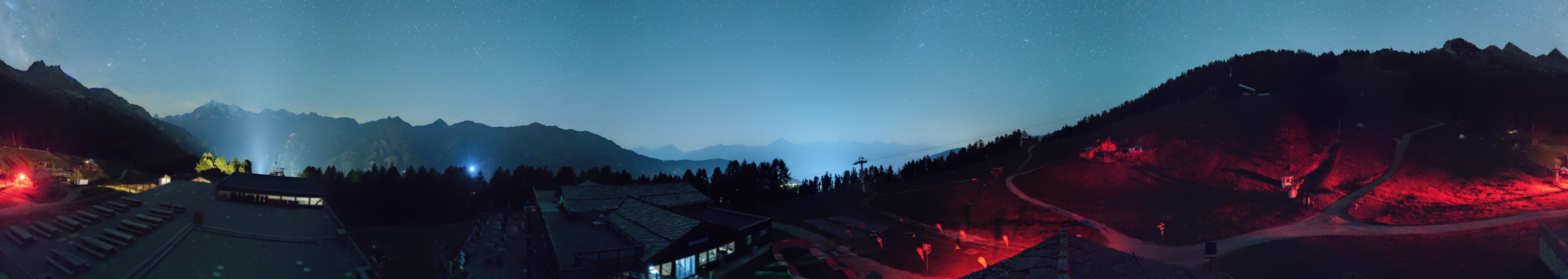Archiv Foto Webcam Hannigalp Nord, Grächen im Wallis