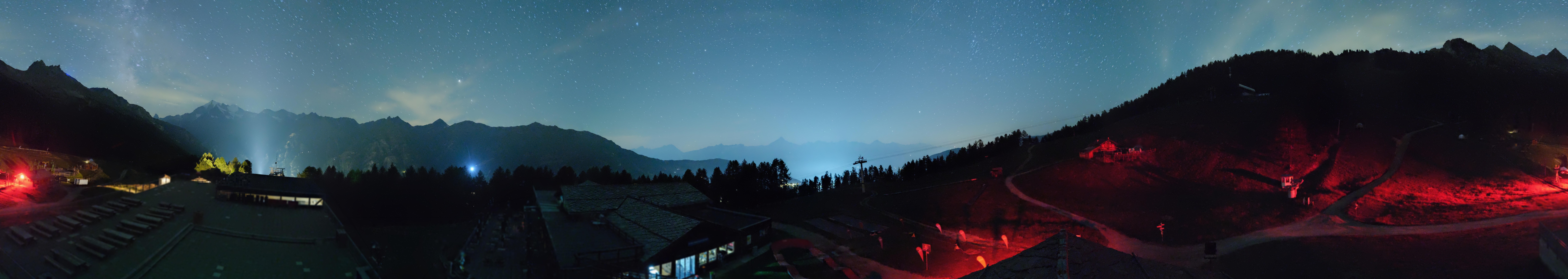 Archiv Foto Webcam Hannigalp Nord, Grächen im Wallis