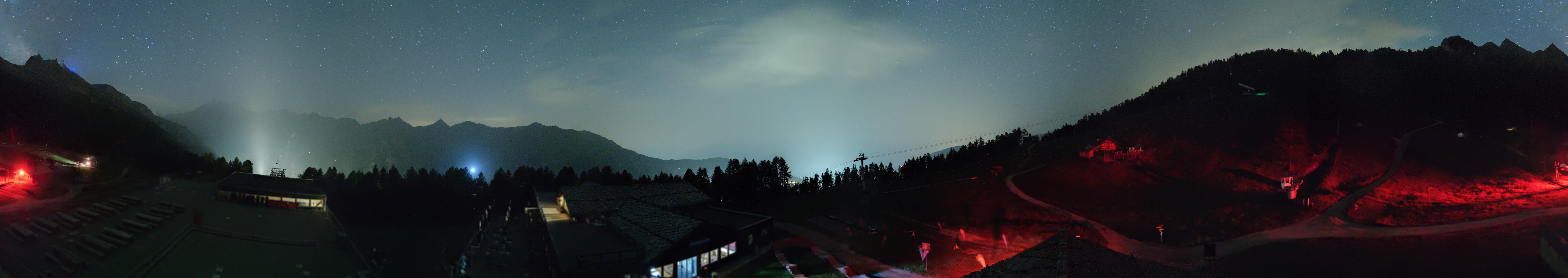 Archiv Foto Webcam Hannigalp Nord, Grächen im Wallis
