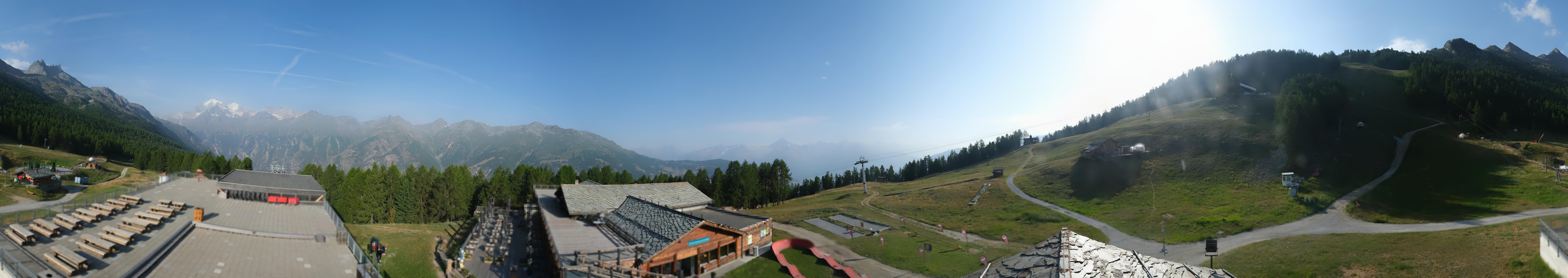 Archiv Foto Webcam Hannigalp Nord, Grächen im Wallis