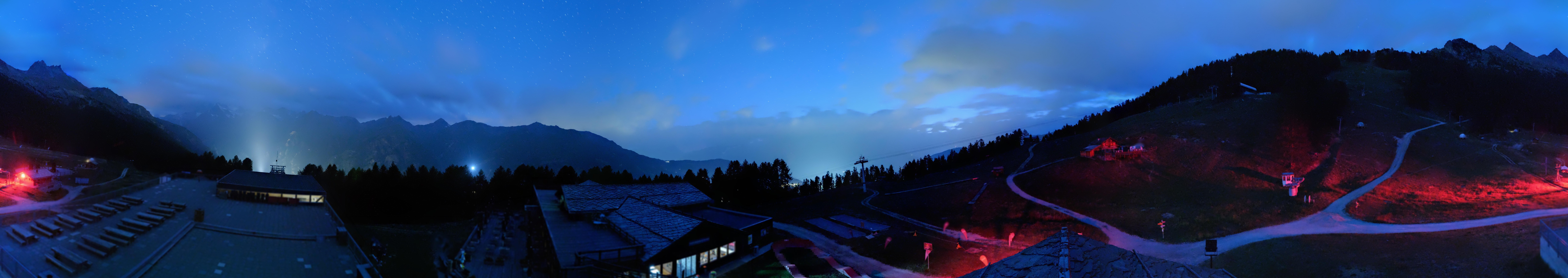 Archiv Foto Webcam Hannigalp Nord, Grächen im Wallis