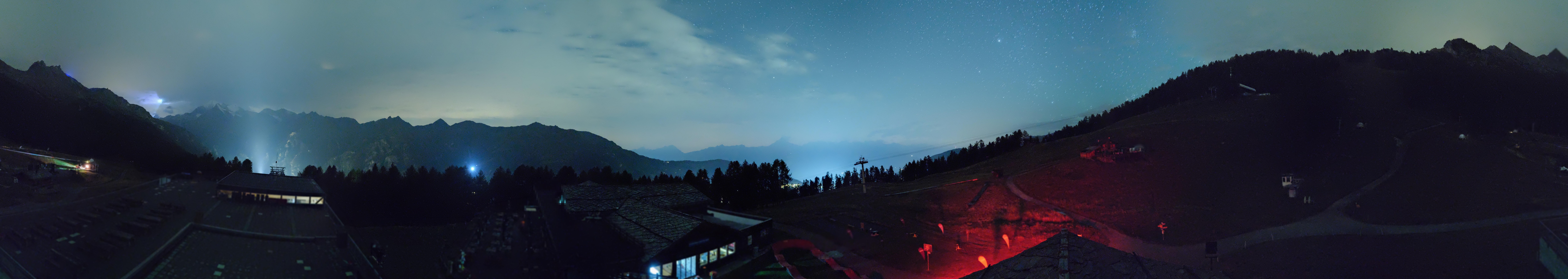 Archiv Foto Webcam Hannigalp Nord, Grächen im Wallis