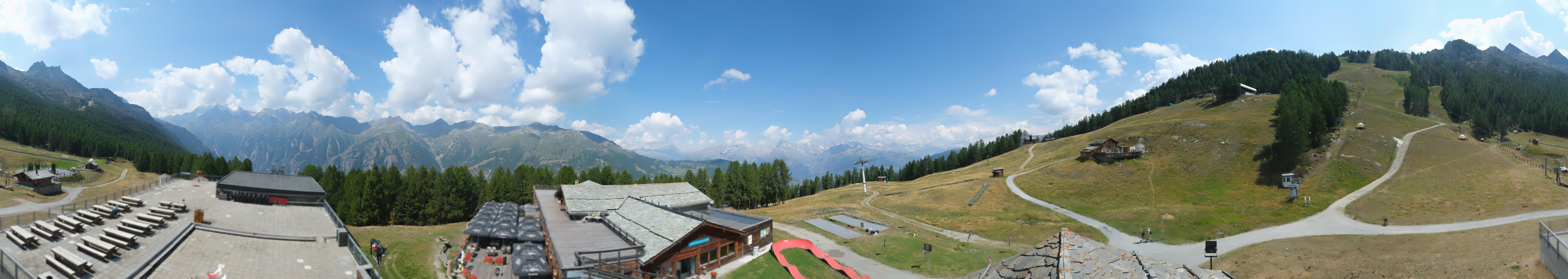 Archiv Foto Webcam Hannigalp Nord, Grächen im Wallis