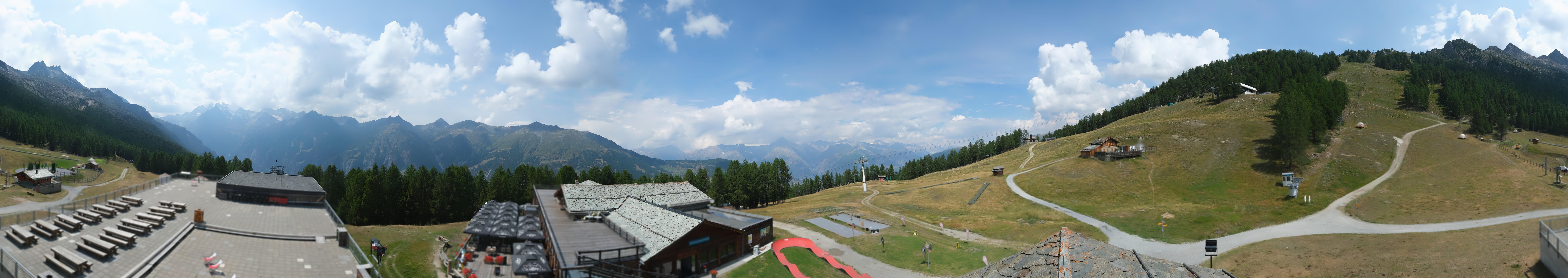 Archiv Foto Webcam Hannigalp Nord, Grächen im Wallis