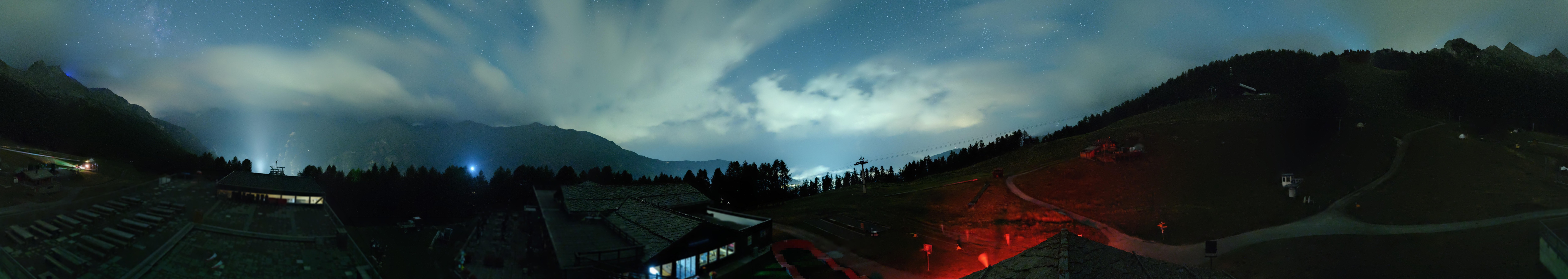 Archiv Foto Webcam Hannigalp Nord, Grächen im Wallis