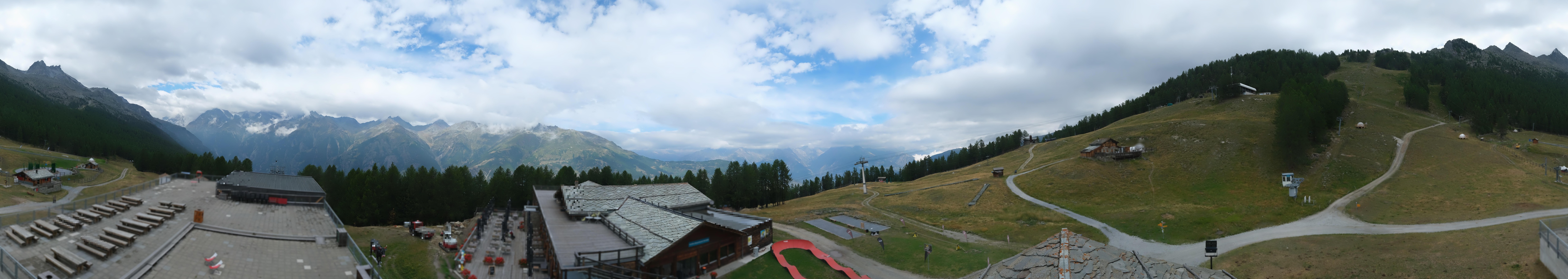 Archiv Foto Webcam Hannigalp Nord, Grächen im Wallis