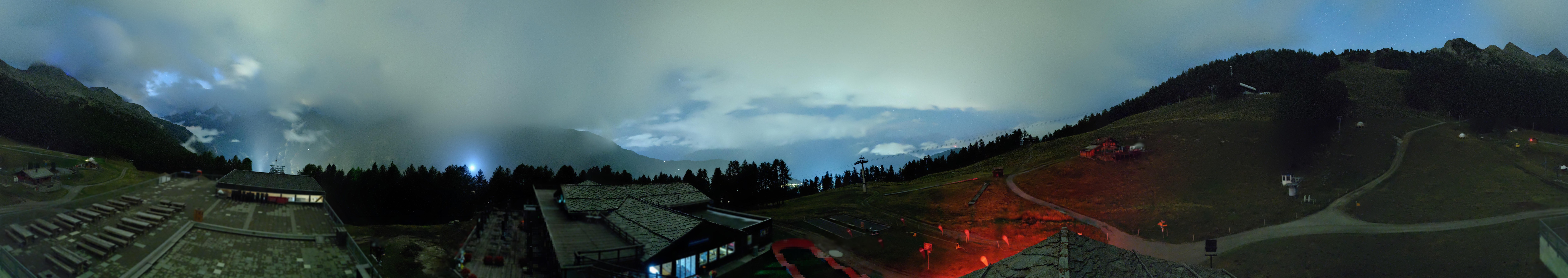 Archiv Foto Webcam Hannigalp Nord, Grächen im Wallis