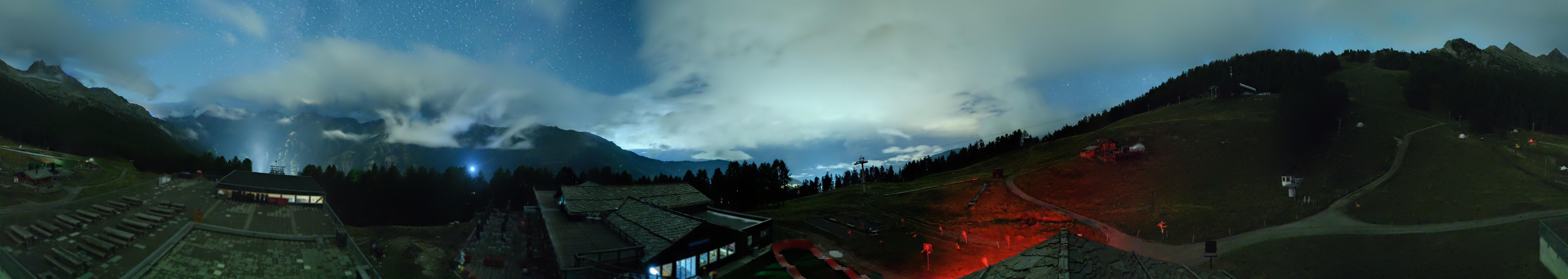 Archiv Foto Webcam Hannigalp Nord, Grächen im Wallis