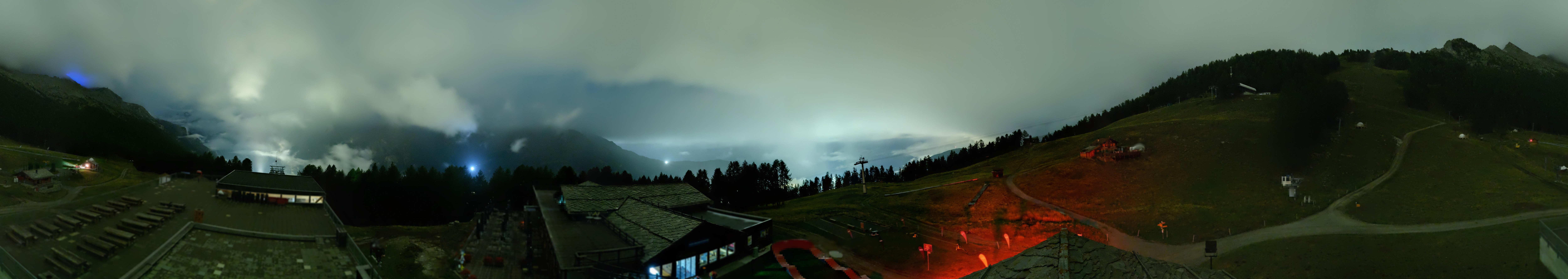 Archiv Foto Webcam Hannigalp Nord, Grächen im Wallis