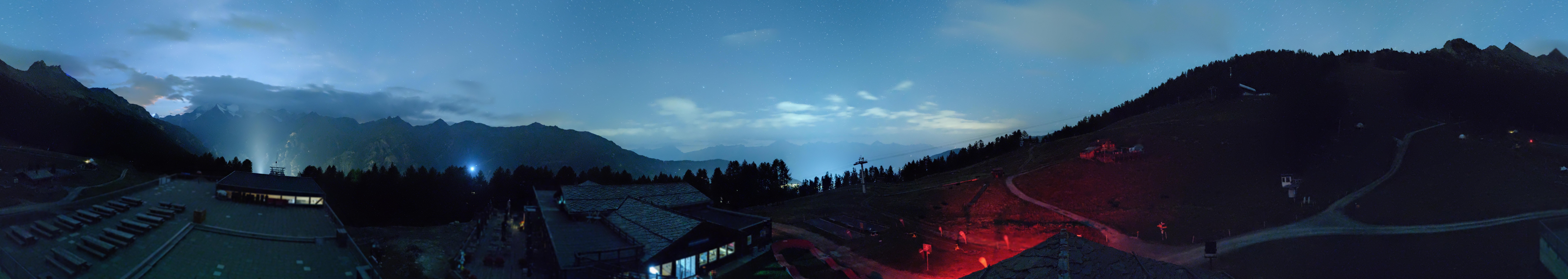 Archiv Foto Webcam Hannigalp Nord, Grächen im Wallis