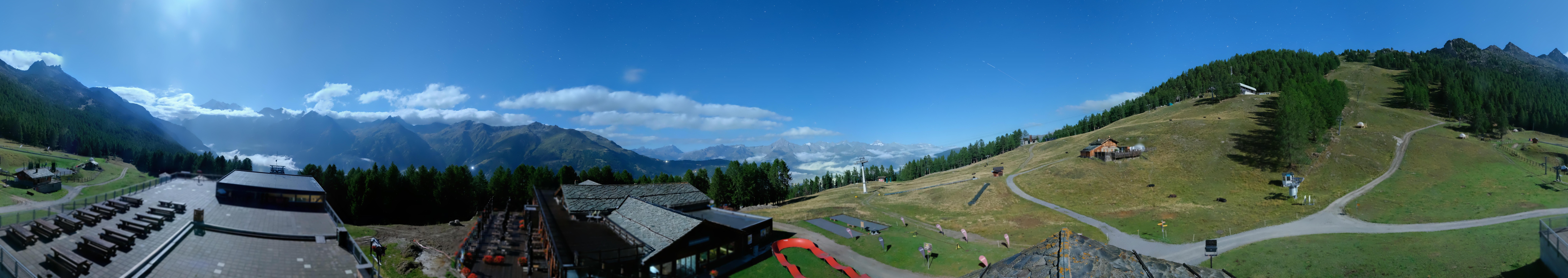 Archiv Foto Webcam Hannigalp Nord, Grächen im Wallis