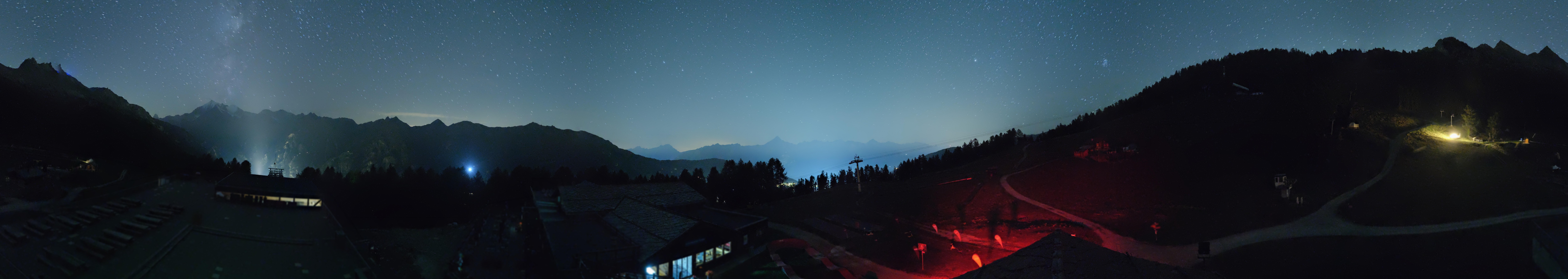 Archiv Foto Webcam Hannigalp Nord, Grächen im Wallis