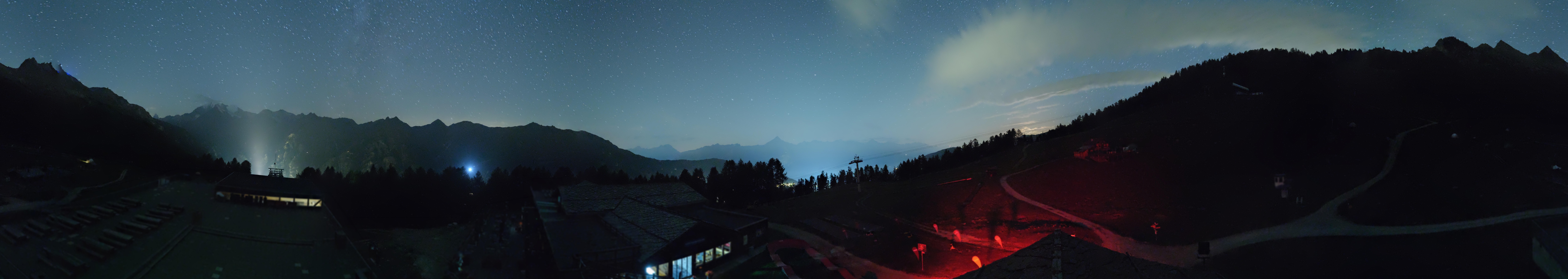 Archiv Foto Webcam Hannigalp Nord, Grächen im Wallis
