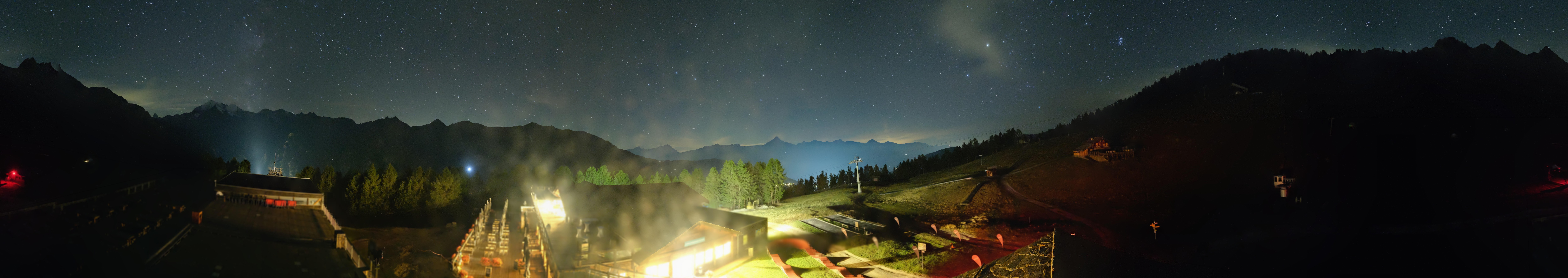 Archived image Webcam north "Hannigalp", Grächen in Valais