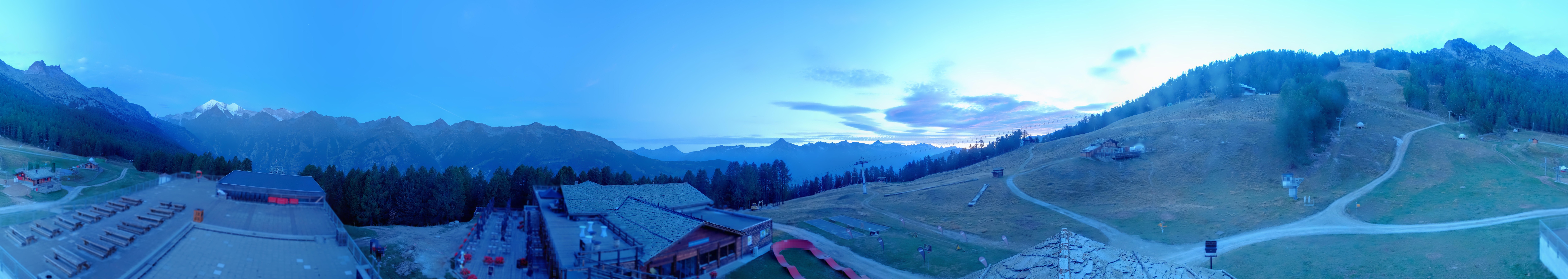 Archiv Foto Webcam Hannigalp Nord, Grächen im Wallis