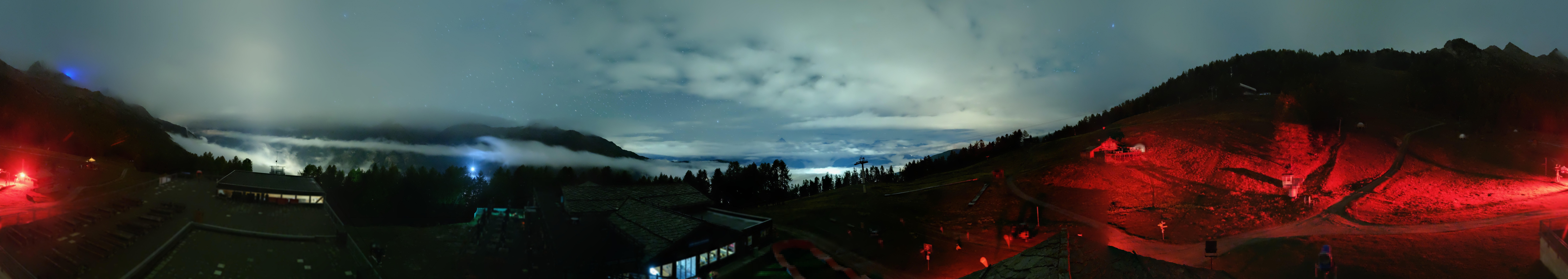 Archiv Foto Webcam Hannigalp Nord, Grächen im Wallis