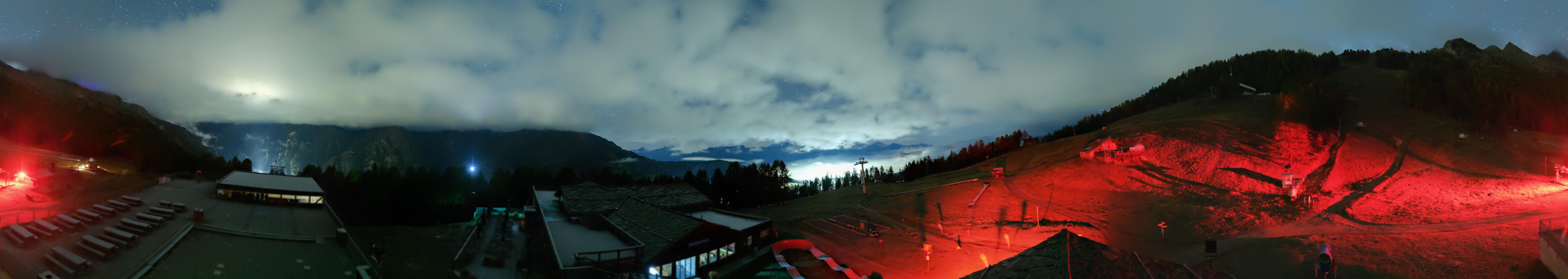 Archiv Foto Webcam Hannigalp Nord, Grächen im Wallis