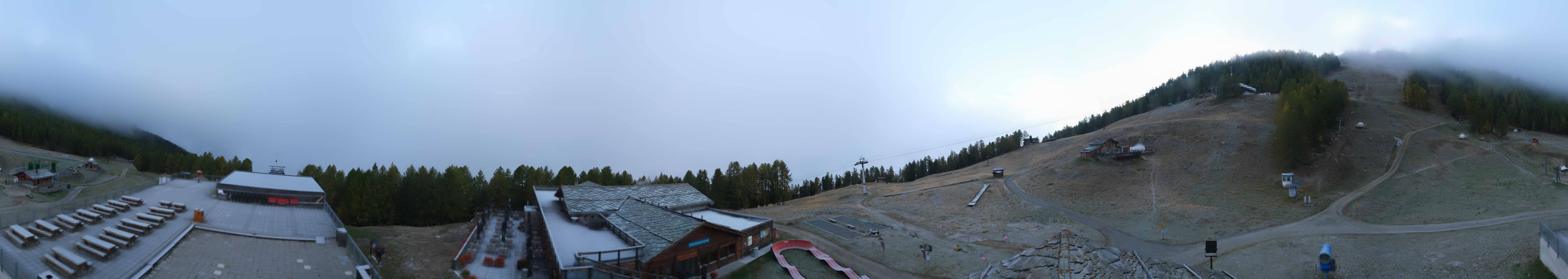 Archived image Webcam north "Hannigalp", Grächen in Valais