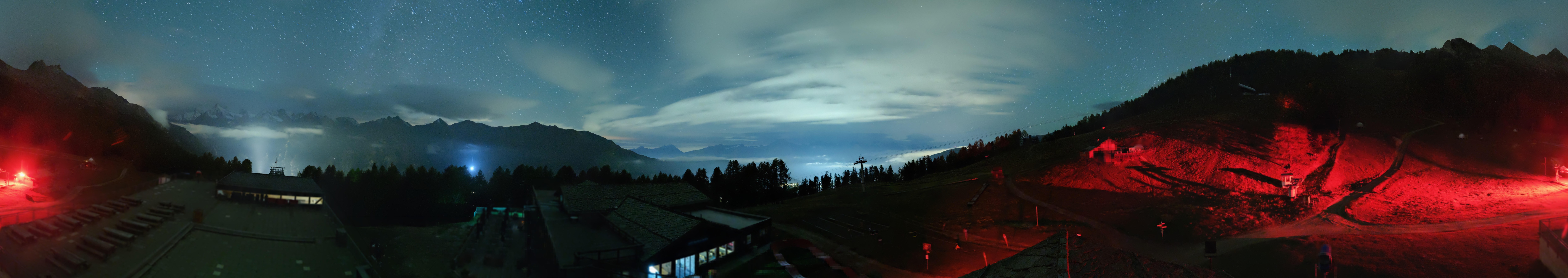 Archiv Foto Webcam Hannigalp Nord, Grächen im Wallis