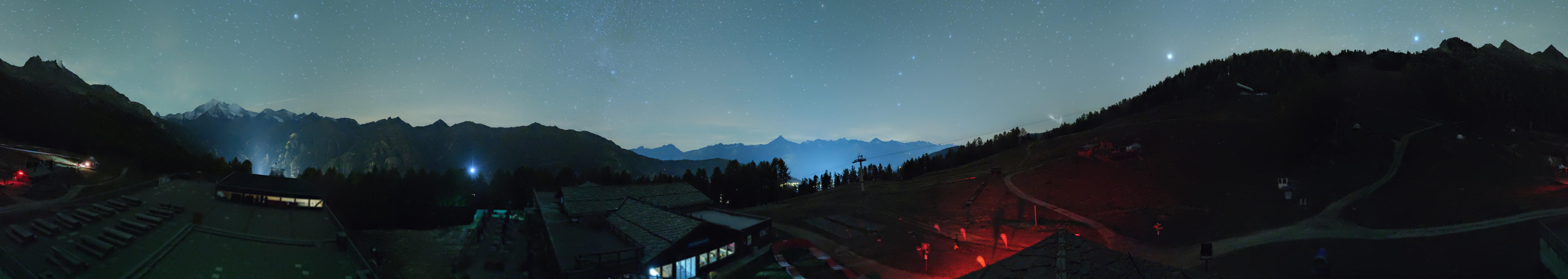 Archiv Foto Webcam Hannigalp Nord, Grächen im Wallis