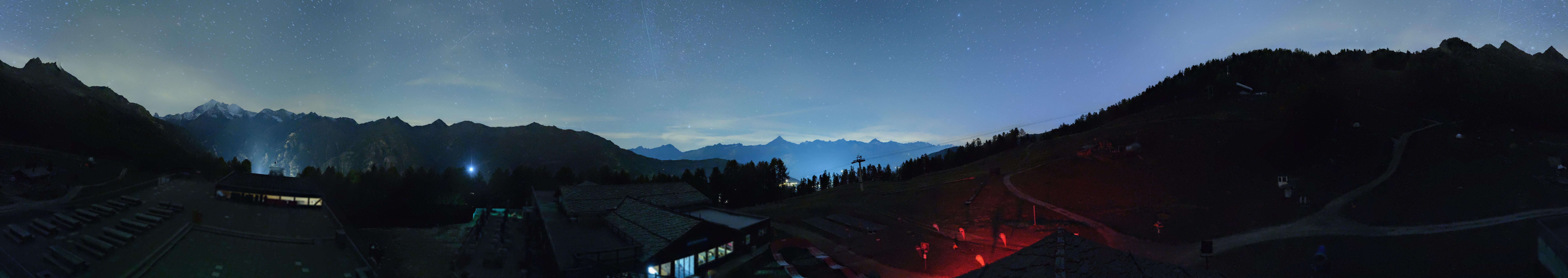 Archiv Foto Webcam Hannigalp Nord, Grächen im Wallis