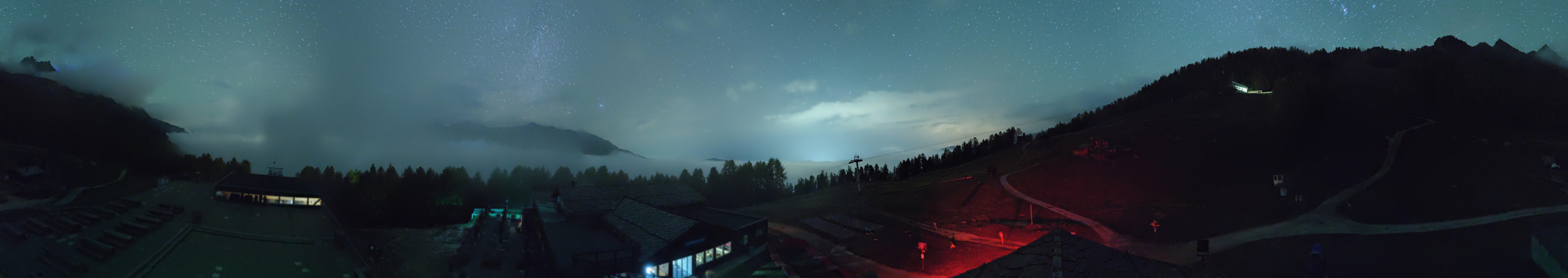 Archiv Foto Webcam Hannigalp Nord, Grächen im Wallis
