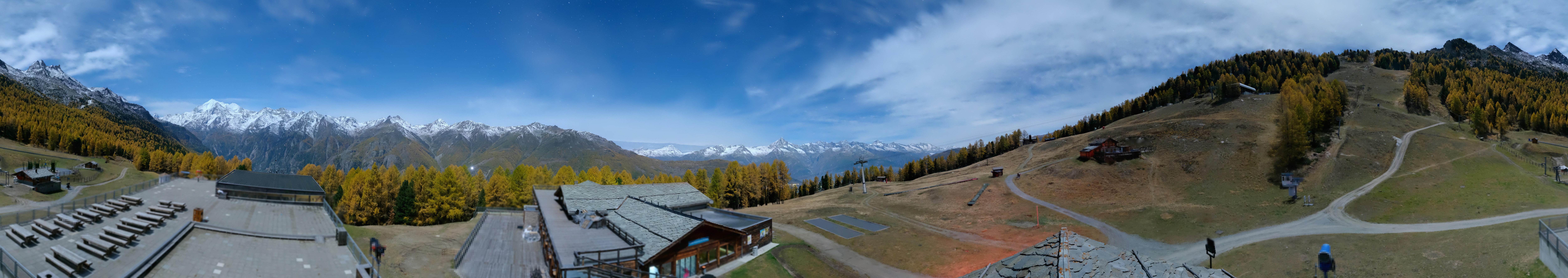 Archived image Webcam north "Hannigalp", Grächen in Valais