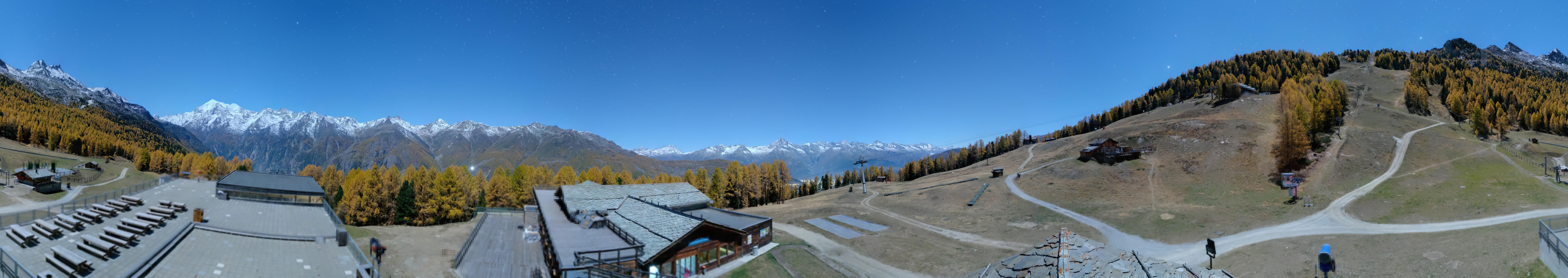 Archiv Foto Webcam Hannigalp Nord, Grächen im Wallis