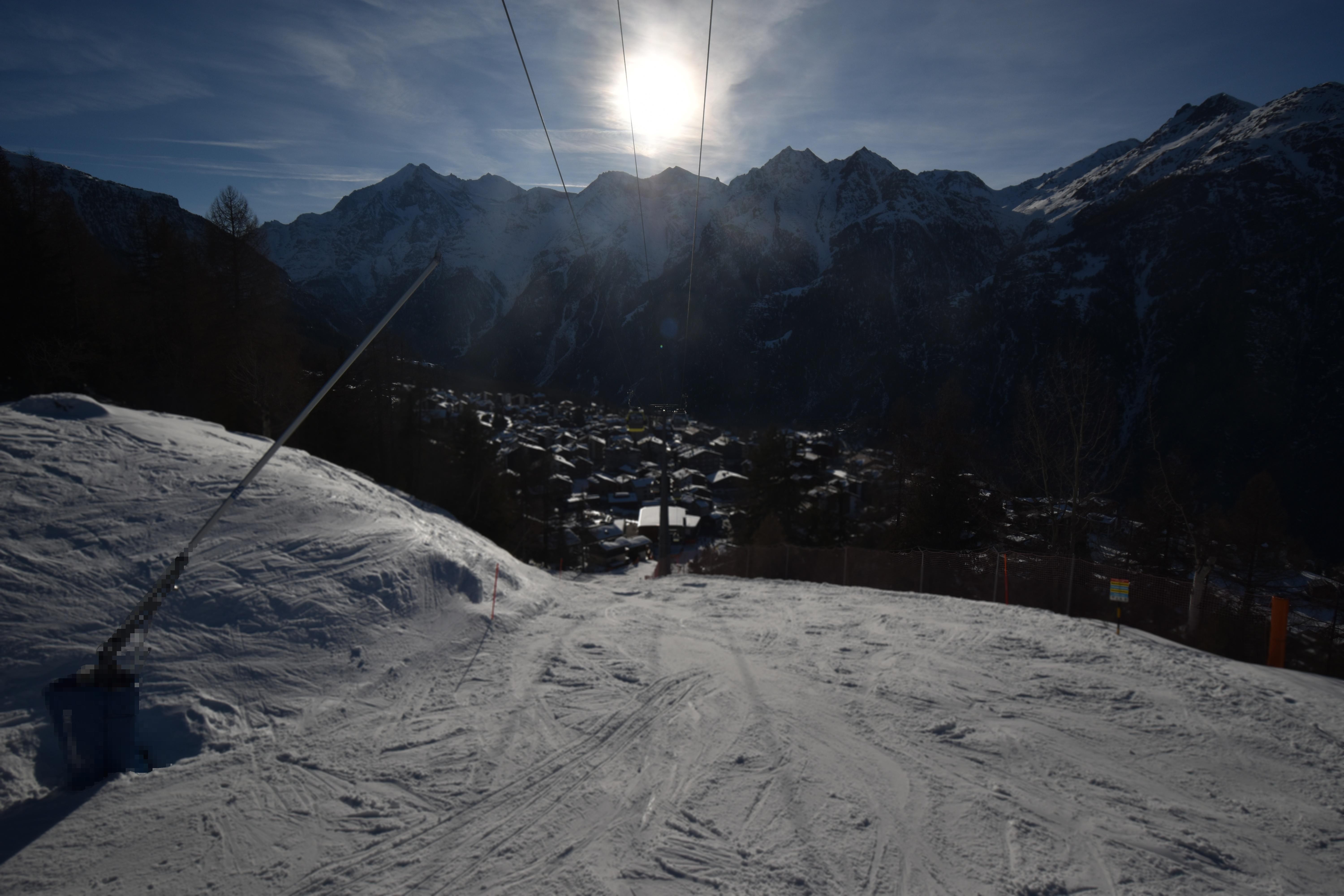 Archived image Webcam Grächen in Valais