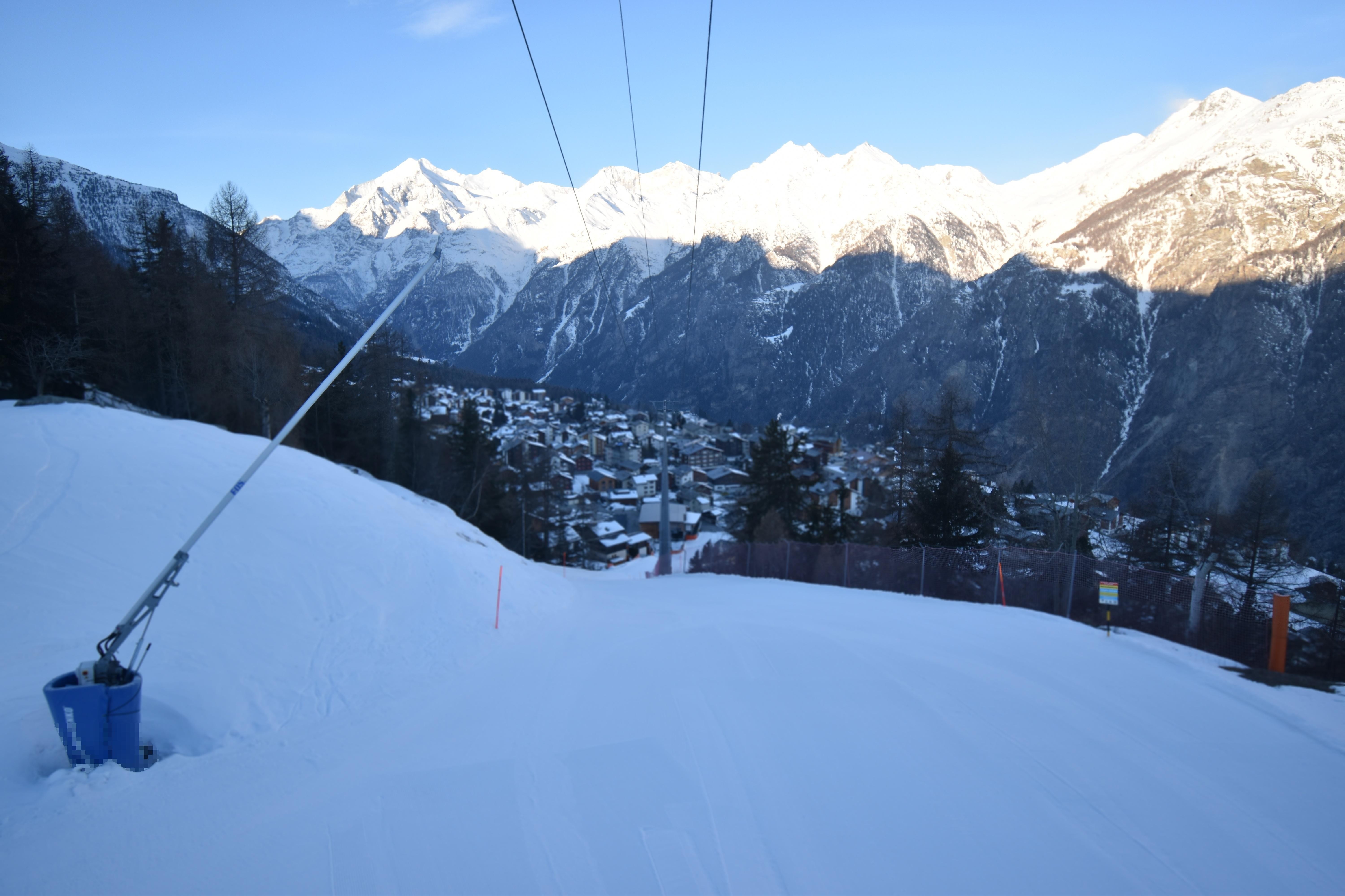 Archived image Webcam Grächen in Valais