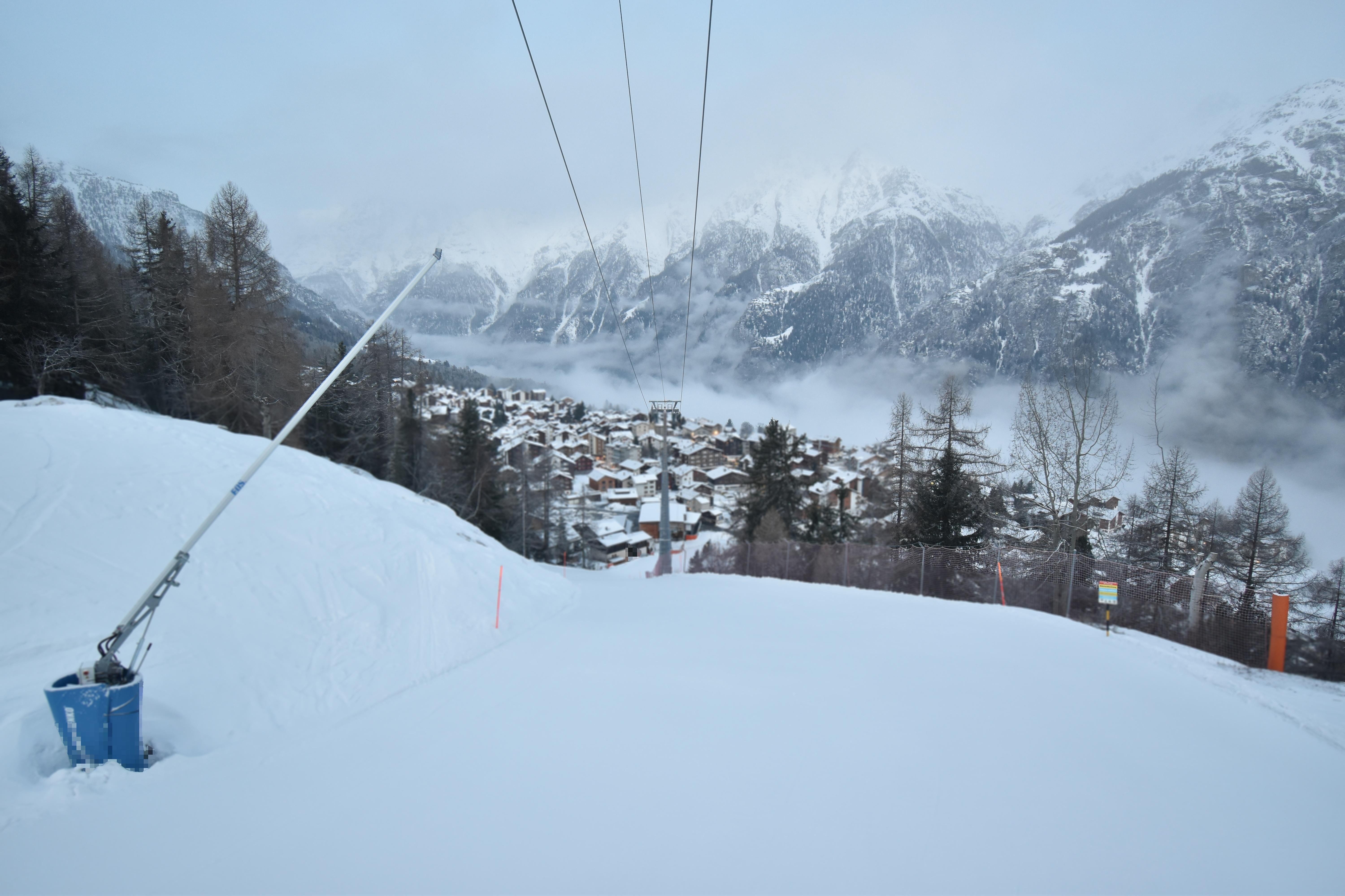 Archived image Webcam Grächen in Valais