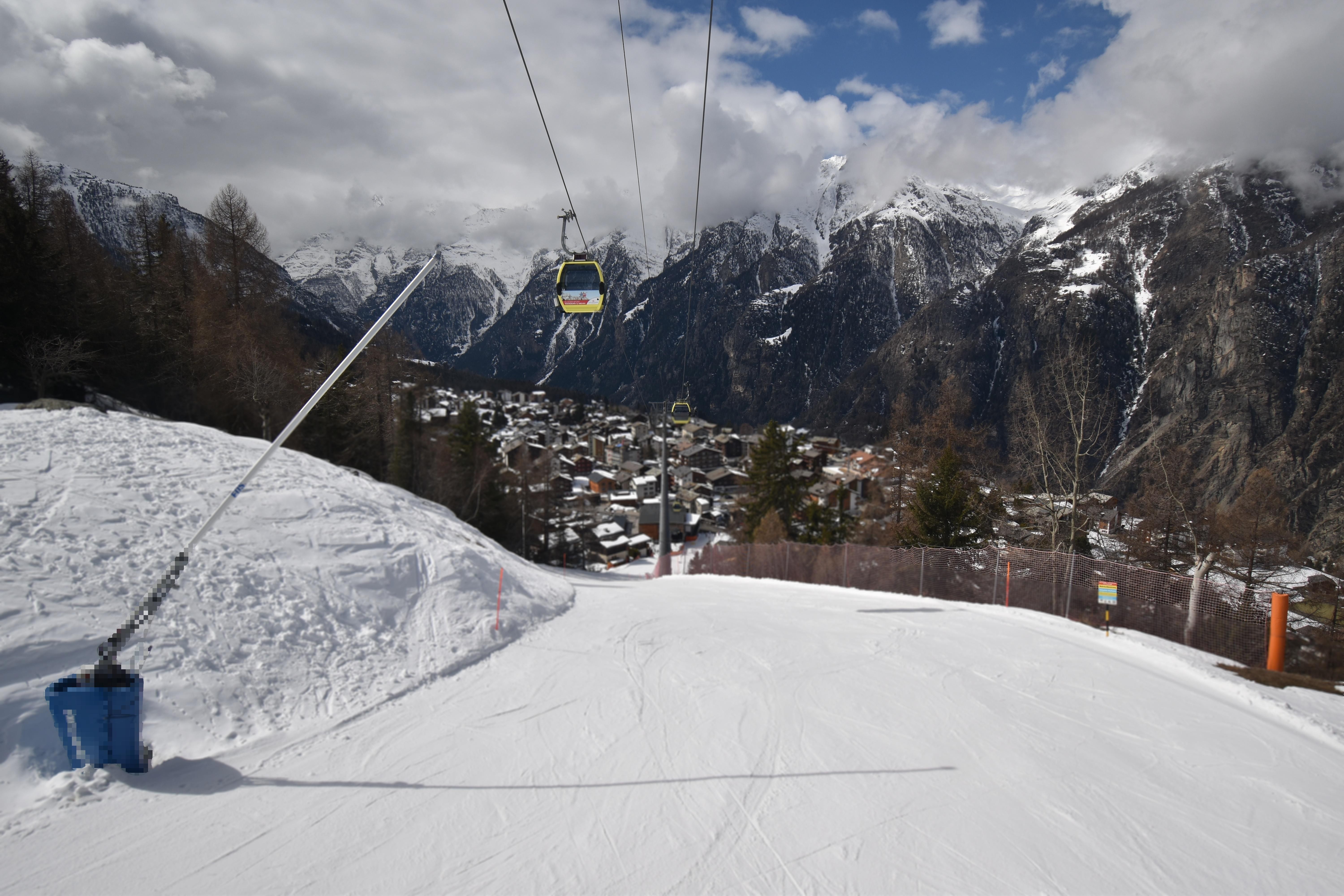 Archived image Webcam Grächen in Valais