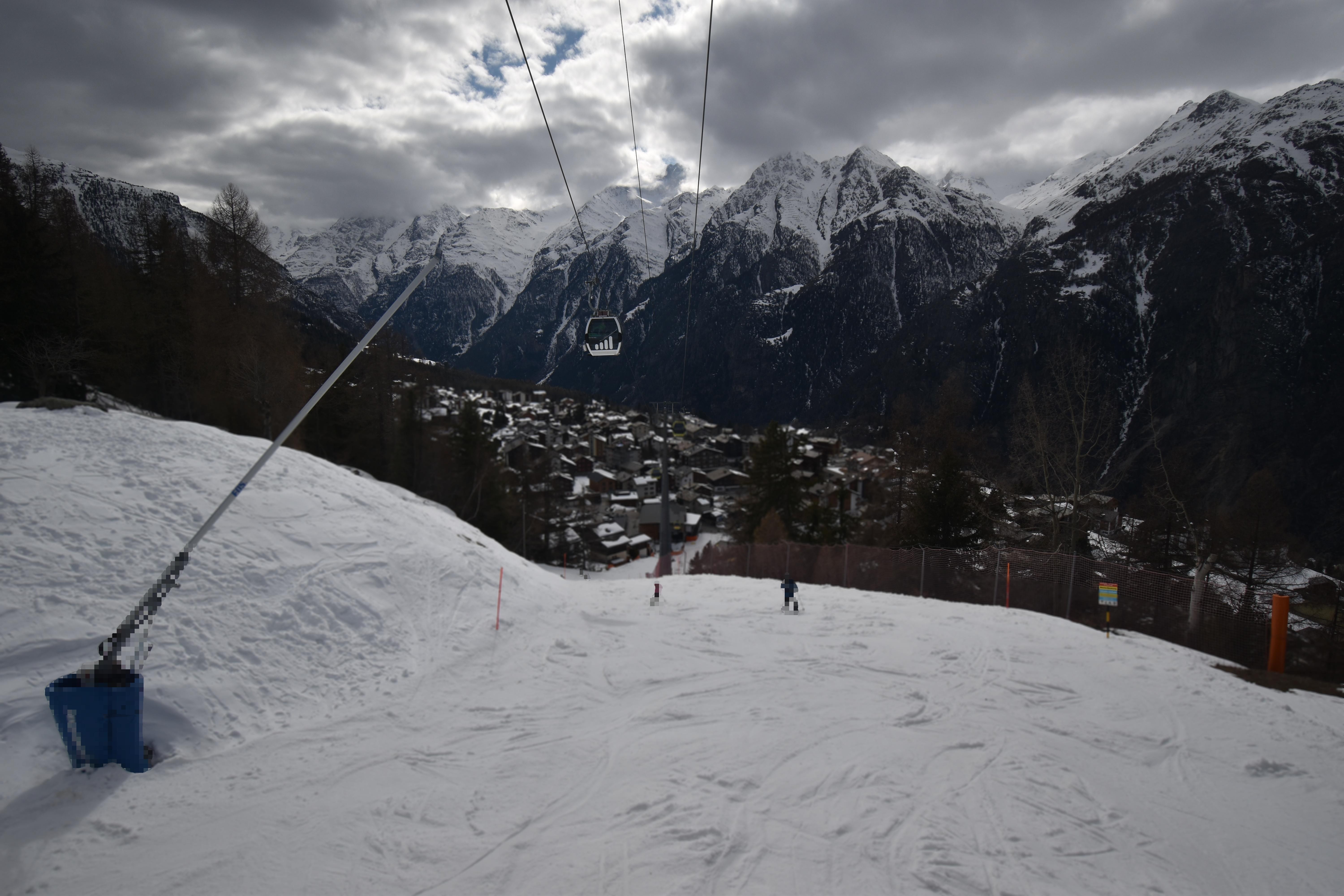 Archived image Webcam Grächen in Valais