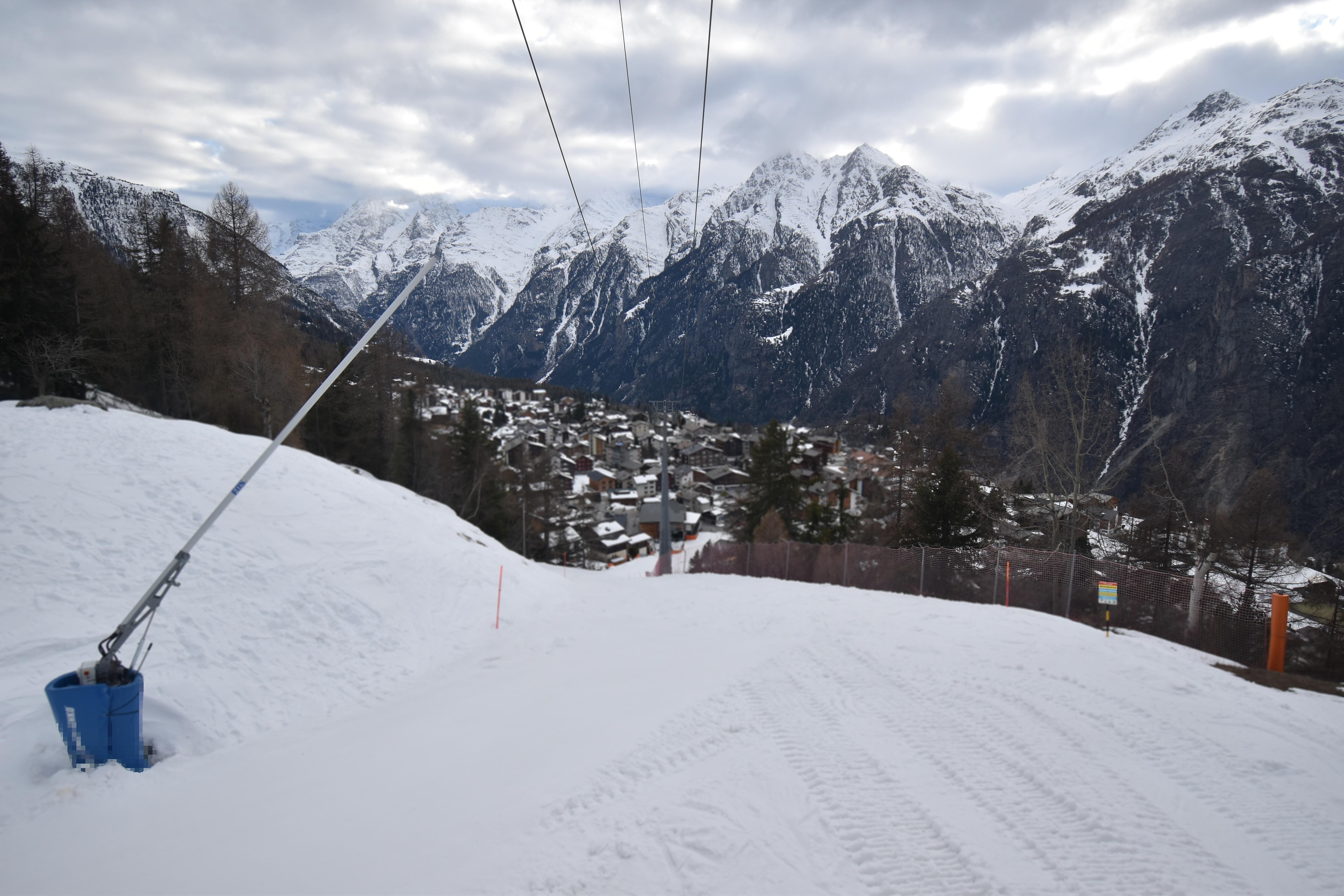 Archived image Webcam Grächen in Valais