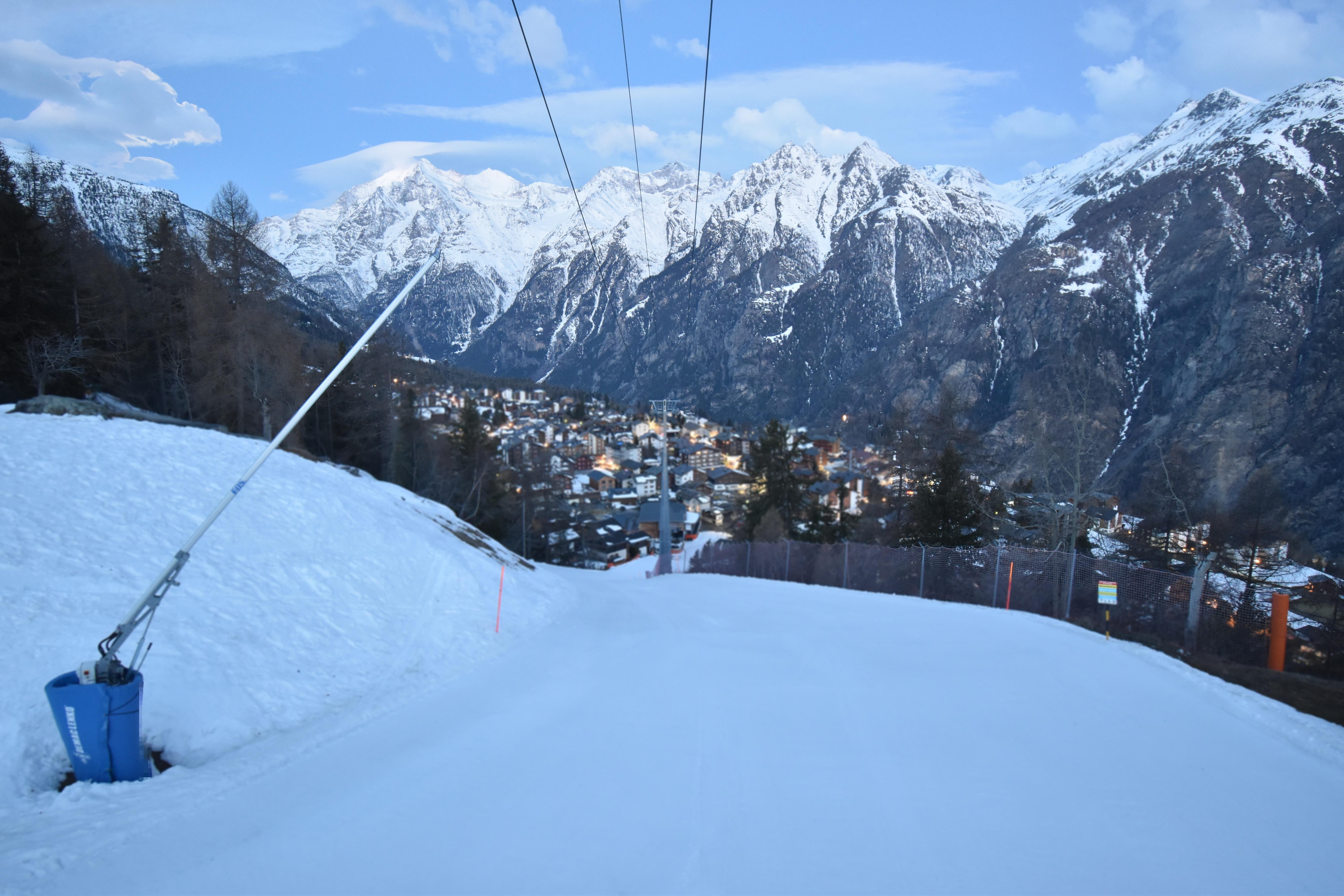 Archived image Webcam Grächen in Valais