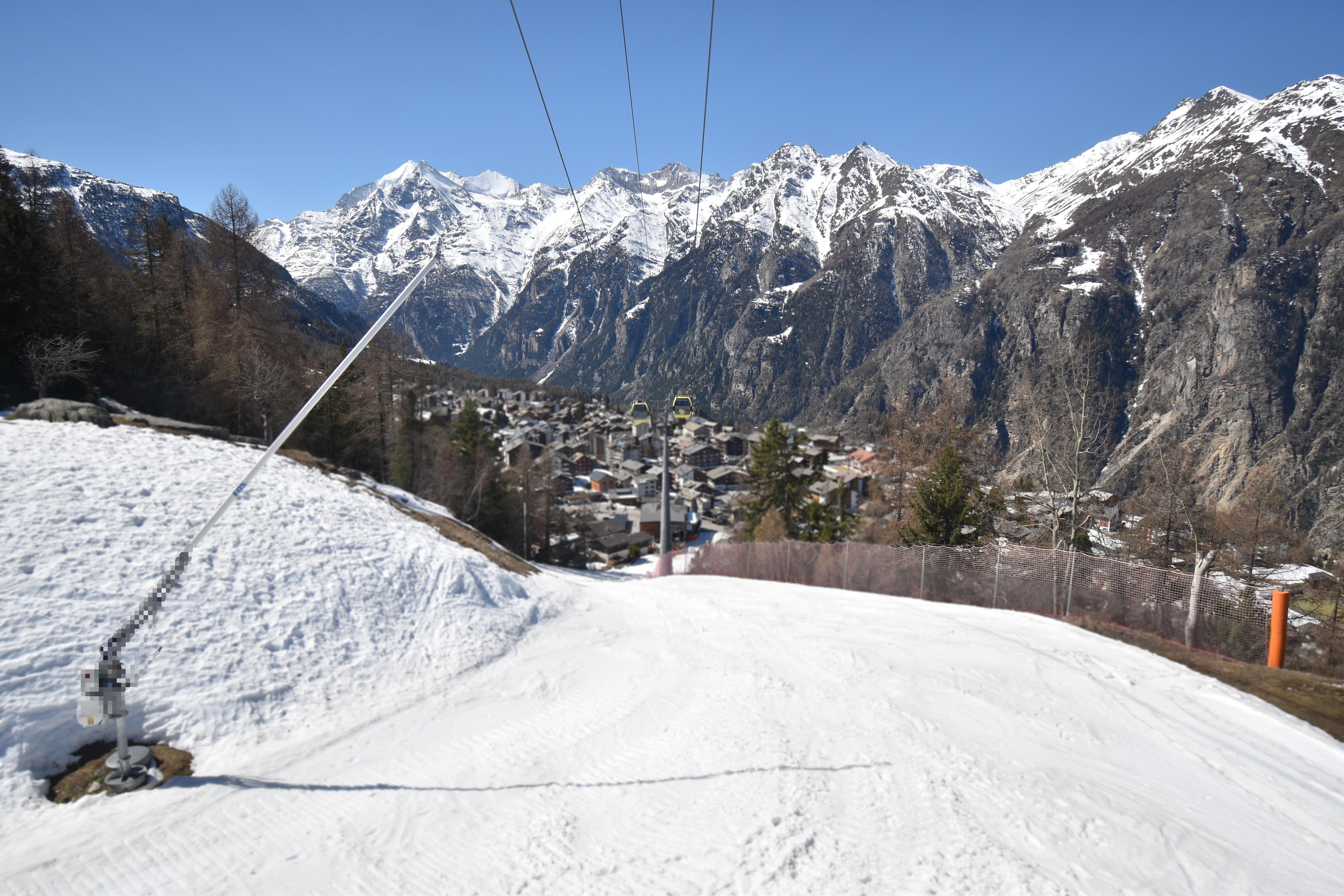 Archiv Foto Webcam Grächen im Wallis