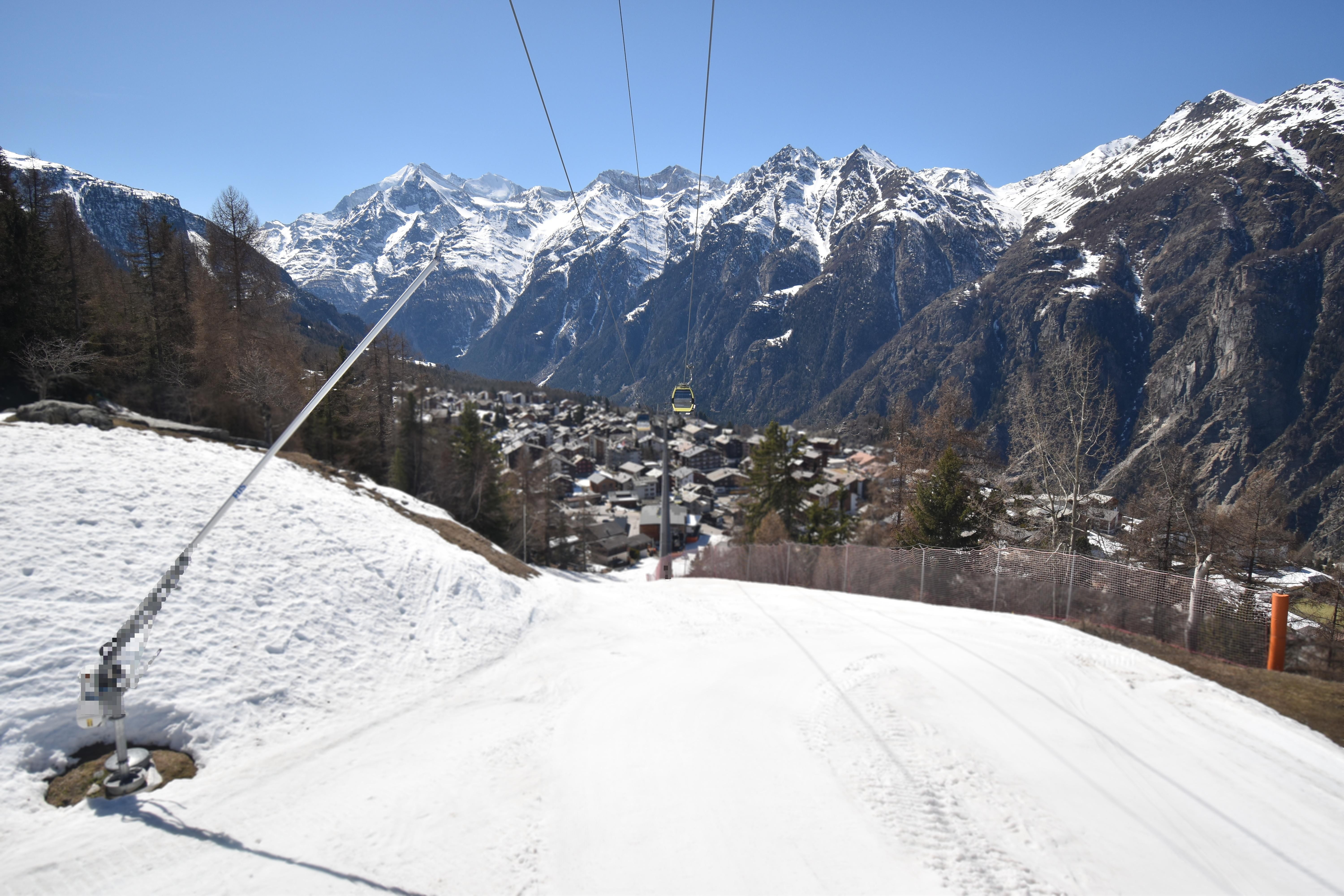Archiv Foto Webcam Grächen im Wallis
