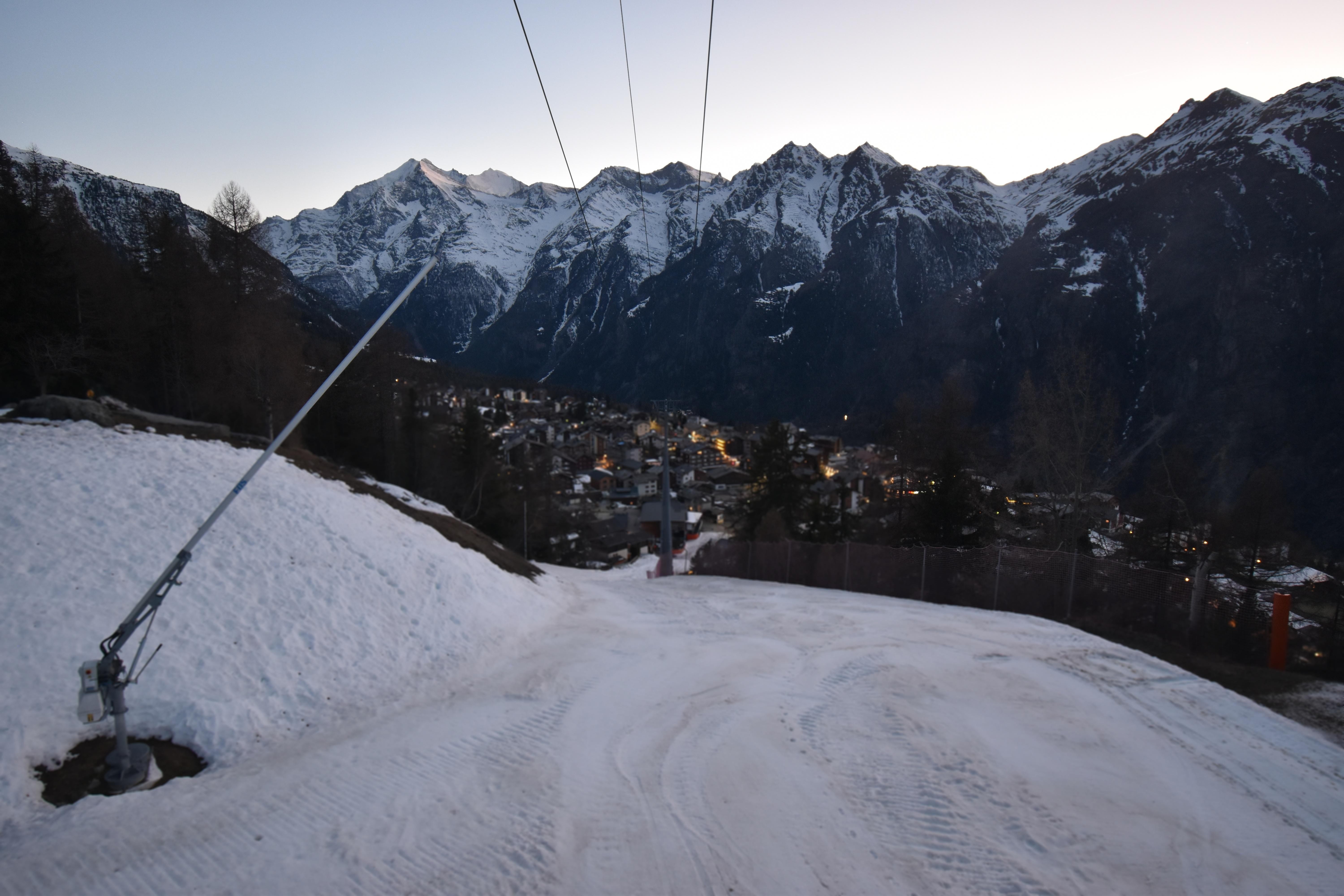 Archived image Webcam Grächen in Valais