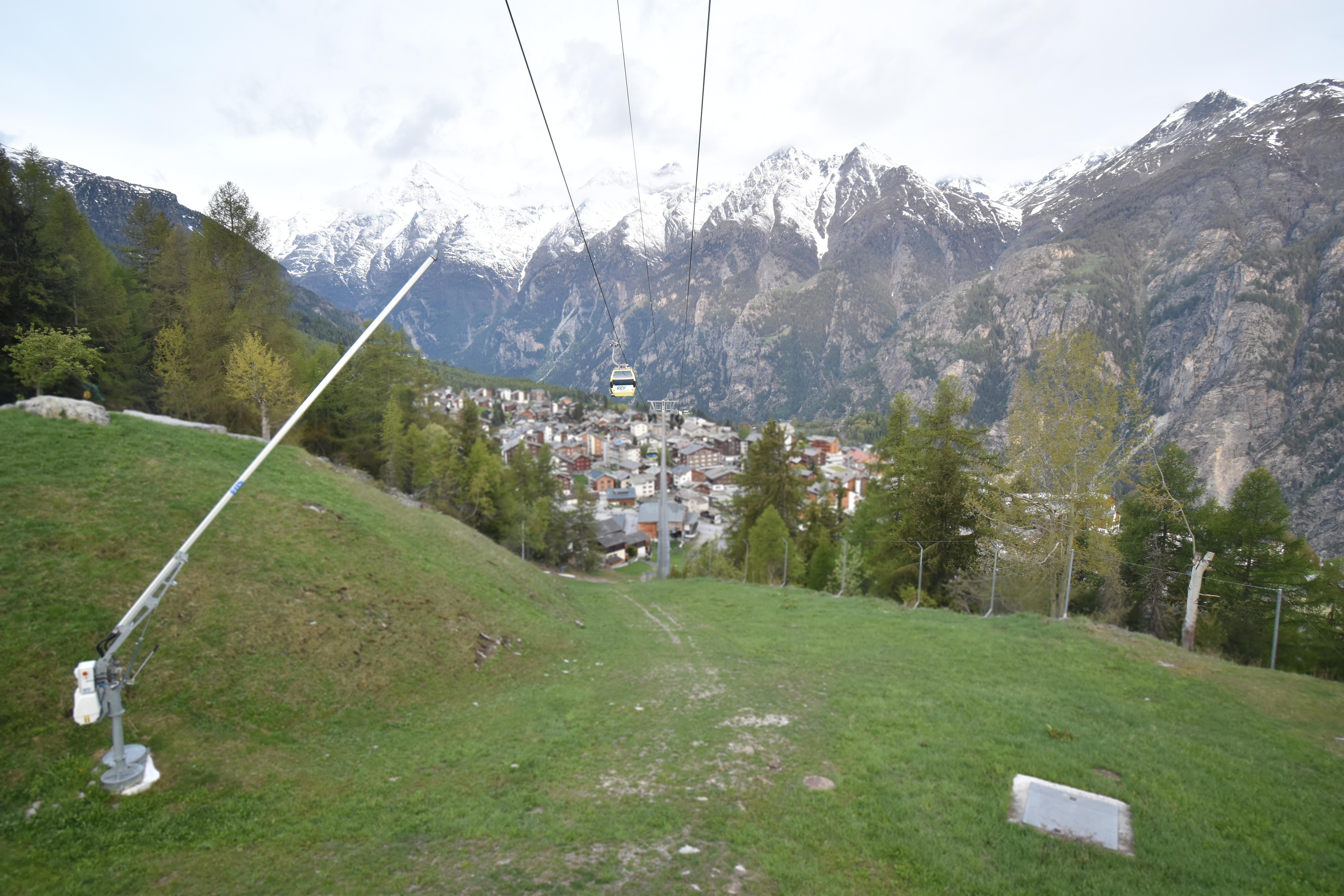 Archived image Webcam Grächen in Valais