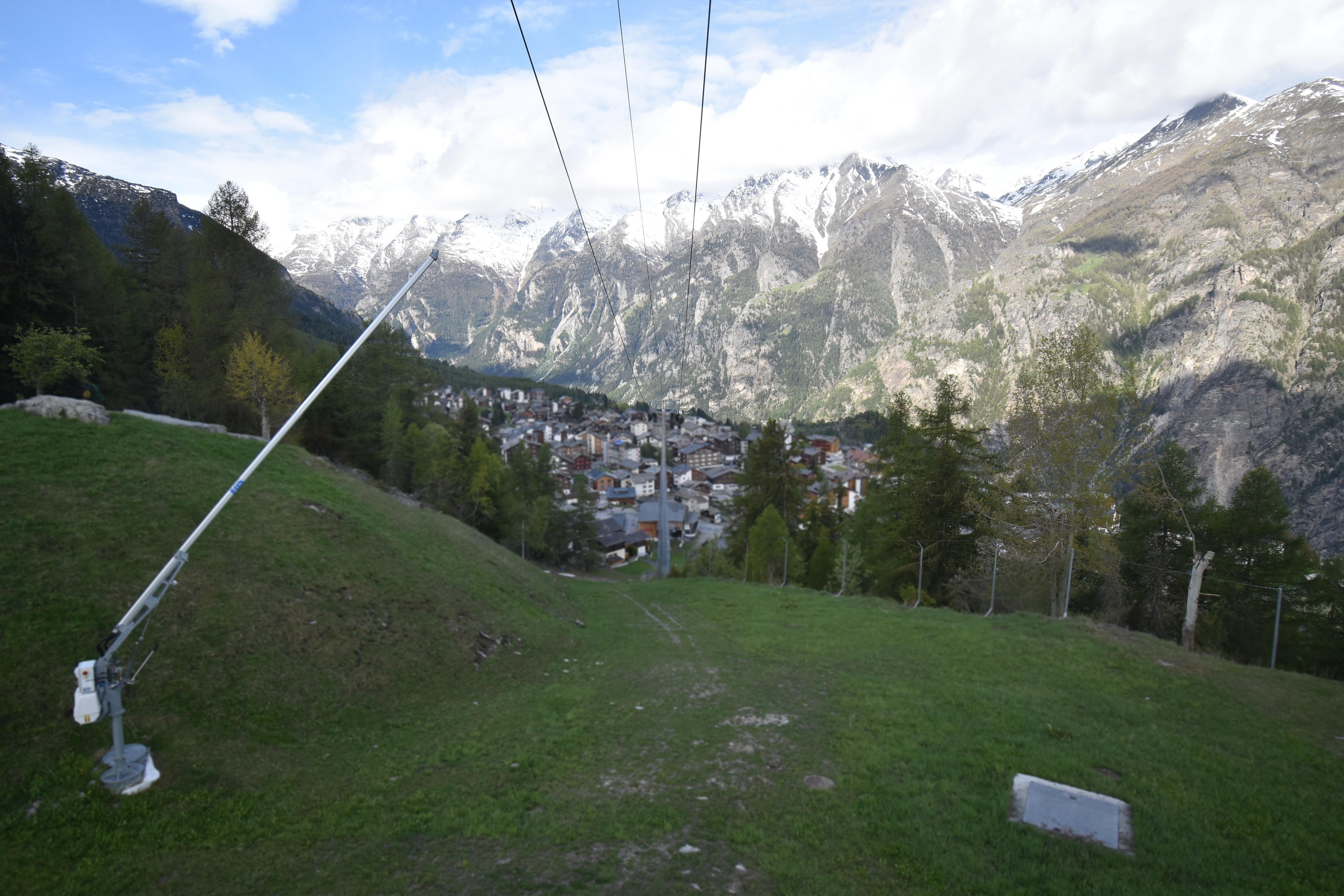 Archived image Webcam Grächen in Valais