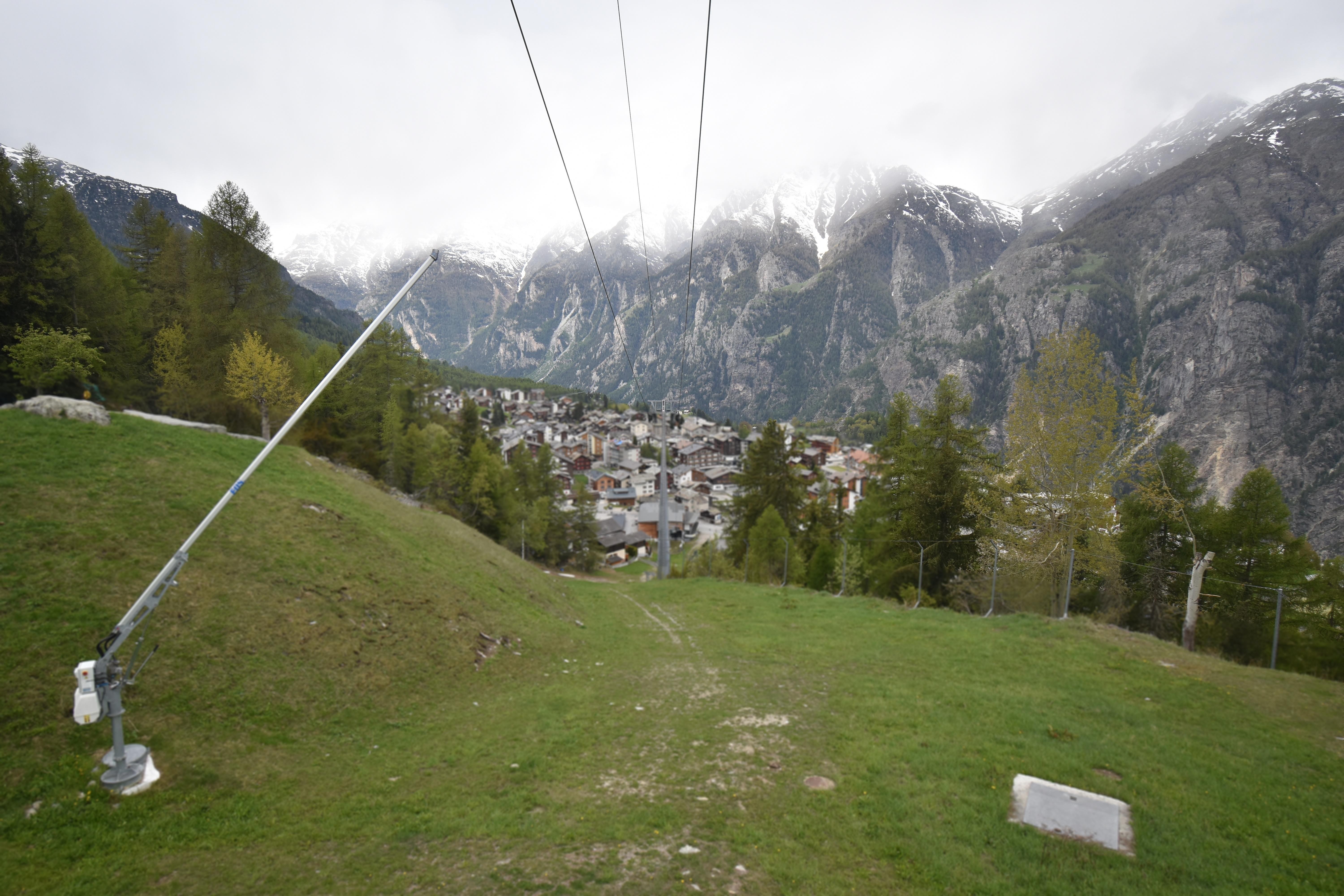 Archived image Webcam Grächen in Valais