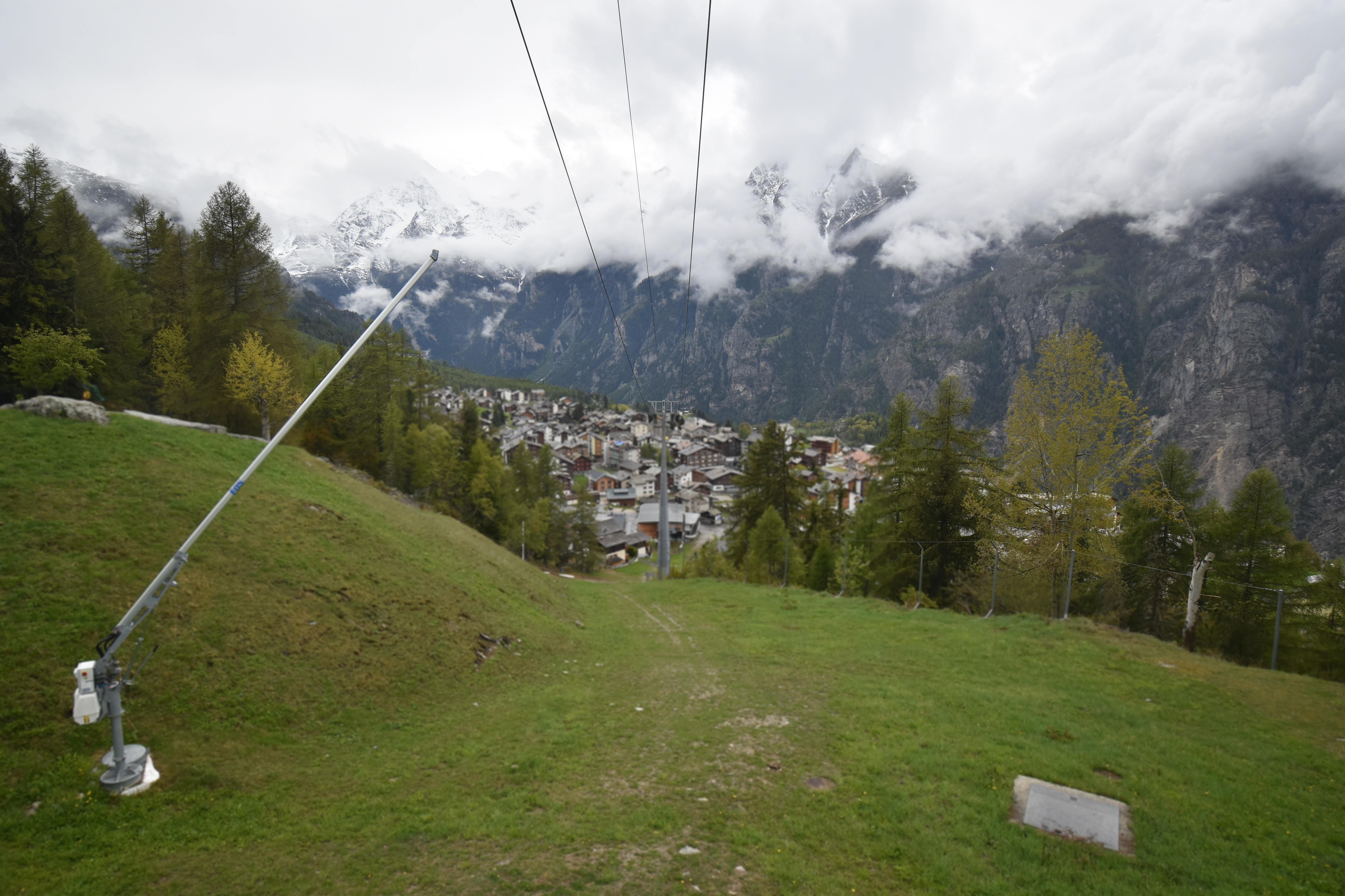 Archiv Foto Webcam Grächen im Wallis